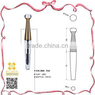 Designer cosmetic packaging PETG 7ml mascara bottle