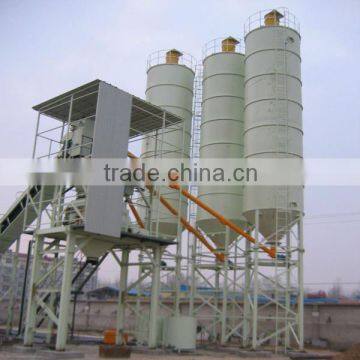 Low Cost and Reliable HZS60 Concrete Batching Plant (4 hoppers)