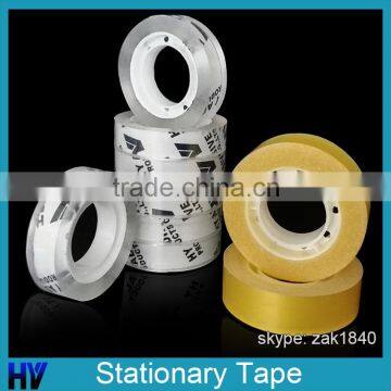 12 Rolls Crystal Clear Transparent School Office Stationary Adhesive Tapes photo-3