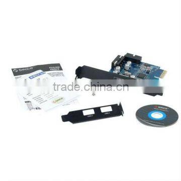 PVU3-2O2I 4 port desktop usb3.0 express card with PCI-E chip