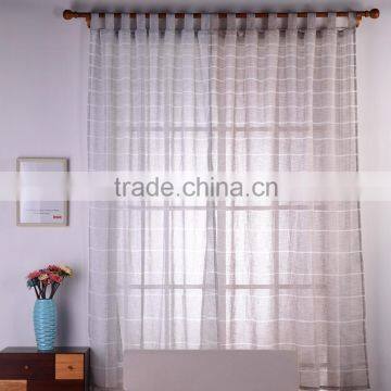 100%polyester high quality washable customized style window curtain from china manufacturer