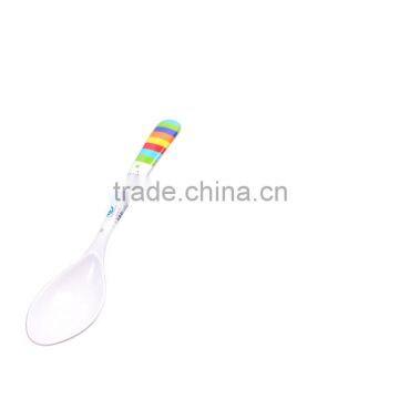 Hot Selling Baby Safety Products Rainbow Baby Soup Spoon
