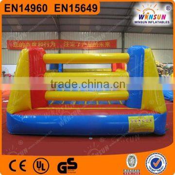 Specially designed cheap PVC inflatable sports game ,inflatable boxing ring for sale