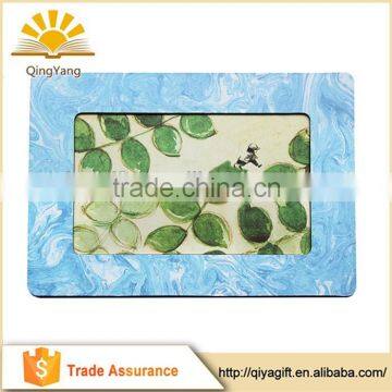 Recycling Material OEM new style acrylic magnet photo frame