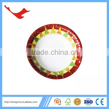 006 art design custom colorful printed paper bowl