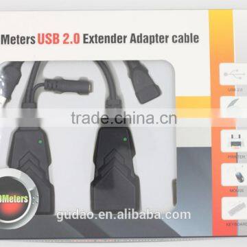 100 Meters USB 2.0 Extender Adapter for Network Cable CAT5 CAT5E CAT6 photo-6