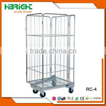 Secure Nestable 4 Sided A Frame Nesting Roll Container