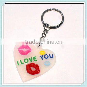 Customized 3d Transparent Keychain