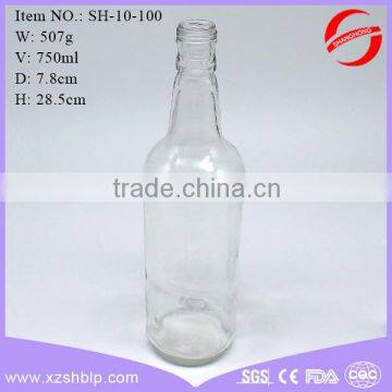 Custom Design 750ml Empty Whiskey Glass Bottle Factory photo-6