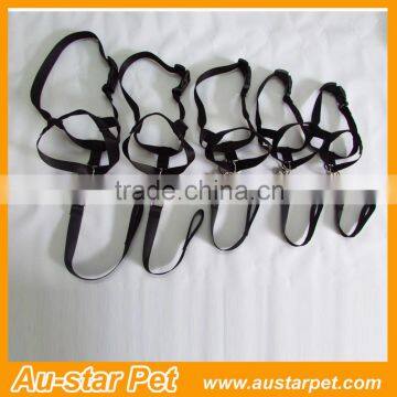 Dogs Puppy Adjustable Head Halter Buckle Muzzle Headcollar Training Barking photo-2