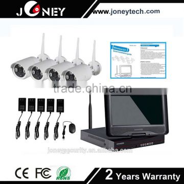 1.3mp WiFi 4CH IP Camera with NVR Kit CCTV Wireless Home Security System