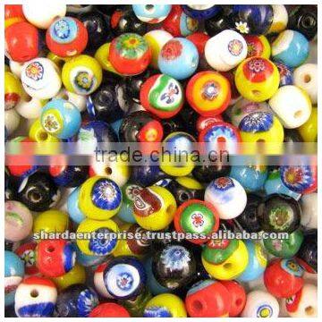 colorful indian mixed Glass Beads