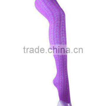 Women's purple fantasy pantyhose