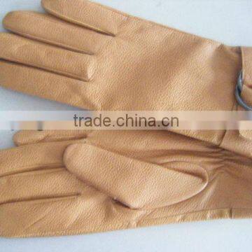 leather gloves/pu gloves with Snake Pattern