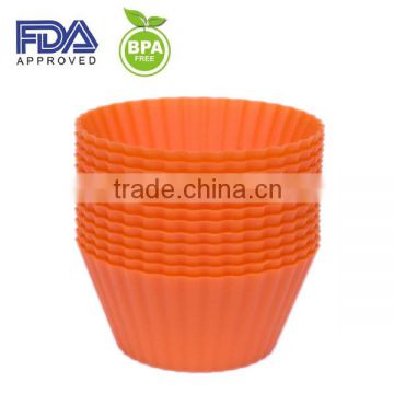 silicone rubber Muffin cups ,silicone cake cup maker