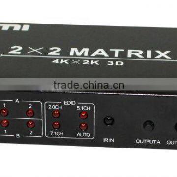 HDMI 1.4a ,HDMI Matrix switch 2 x 2, 4k x 2k, 3D,Newest