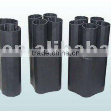 Heat shrinkable breakout for XLPE cable or PILC cable