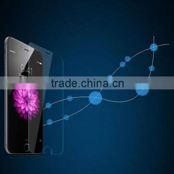 Wholesale mobile phone accessory 2.5D 9H hardness 3d color smart tempered glass screen protector for iphone 5 6 6s 7 htc one x