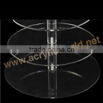 lighted acrylic cake stand/rotating cake stand/wedding cake stand crystal