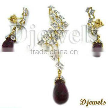 Diamond Pendant Sets, Ruby Stone Jewels, Diamond Jewelry