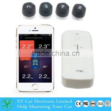 4 Internal Sensors Car Use Bluetooth TPMS For Andriod Smart Phone With New Bluetooth Receiver XY-TP8380E