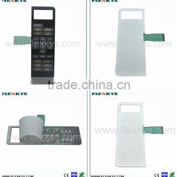 Poly Dome Membrane Switch With PET Transparent Display Window for Voltage Monitor photo-4