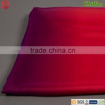 30D 100 Polyester Printed Graduated Color Stage Costume Chiffon Fabric for Maxi Dress photo-5