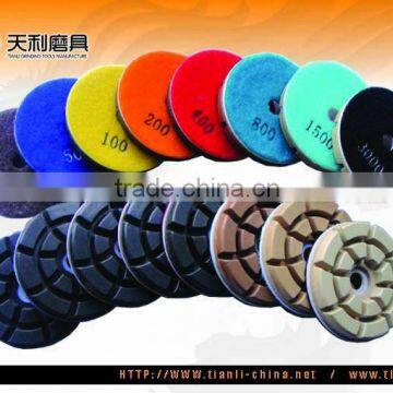 Flexible Diamond Floor Polishing Pads