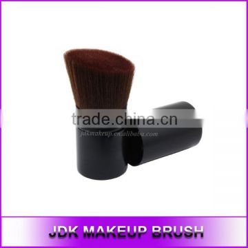 Angled Top Kabuki Brush/Retractable Brush with Black Short Handle