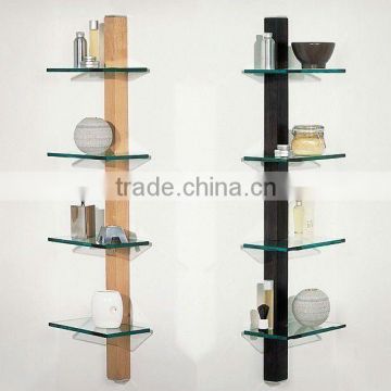 Hot sale!! Glass & Wood Designer Shelf