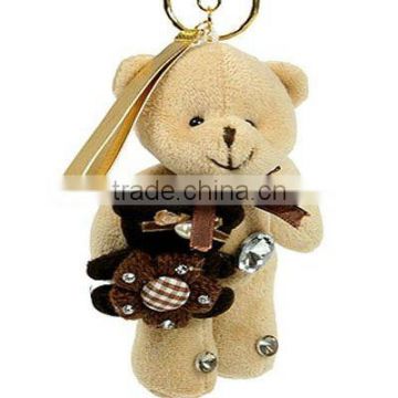 New design very beautiful key chain teddy bear