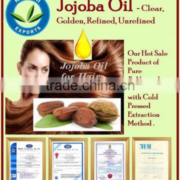 Jojoba Oil - Refined by Bulk Quantity Supplier