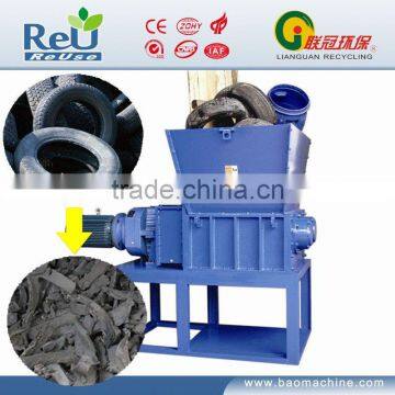 waste plastic shredder crusher recycling machine