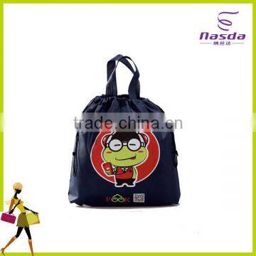 non woven fabric backpack bag for shopper