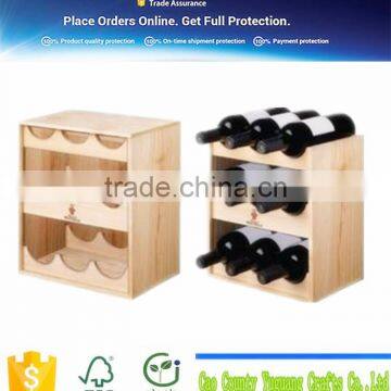 wooden wine /beer racks /bottle racks China wholesale