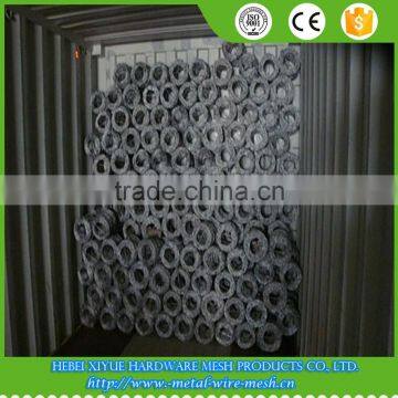 Export hot-dip zinc plating 14x14gauge barbed wire fob price per roll