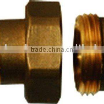 Brass Fittings Brass Staihter Connector ,union Type 1/2",3/4",1",1-1/4"