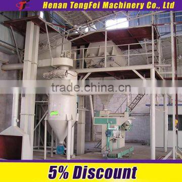 dry mix mortar making plant by automatic valve packing