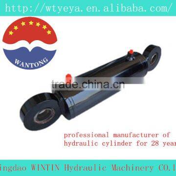 nonstandard customized cross tube small double acting welded hydraulic cylinders