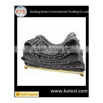 Rubber track belt rubber track shoe pads