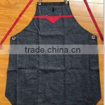 Heavy Duty Waxed Canvas Work Apron with Pockets