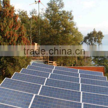 Hybrid off Grid PV Solar Panel and Wind Power Generator Systems for Home Use photo-5