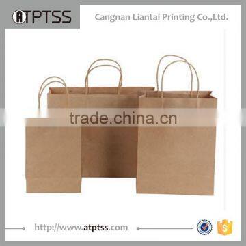 Craft paper bag with customized sizes and designs and colors
