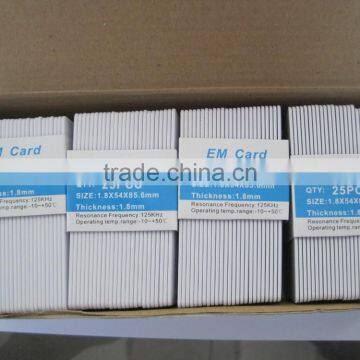 Long range ID card