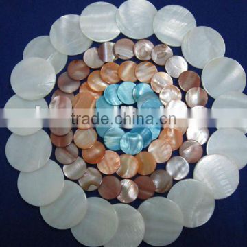 polished chinese freshwater mop shell chips