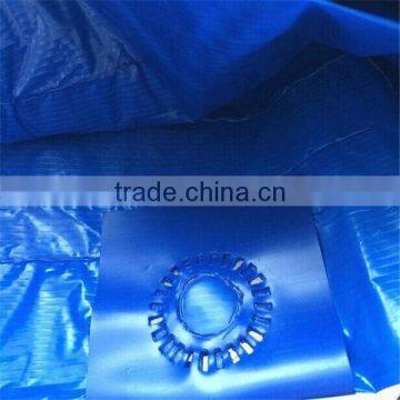 100% Waterproof Cross Lamination Technique Plastic Pool Cover / Cross Laminated Tarpaulin photo-4