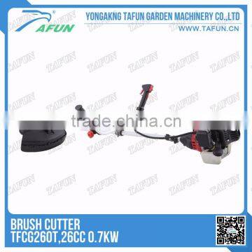 26cc 0.7kw 2 stroke single cylinder brush cutter (TFCG260T)