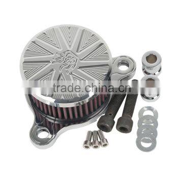 Motorcycle Flame Style Air Cleaner Intake Filter For Sportster 883 1200