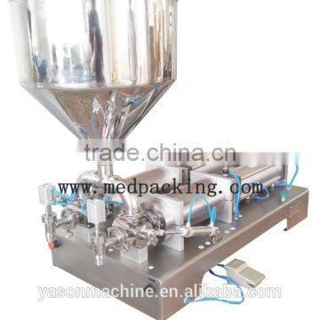 Double Heads Pneumatic Honey Cream Filling Machine For Tomato Sauce Filling Machine photo-4