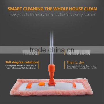 GW2 2016 Good Quality With Extensible Aluminum Handle Flat Mop for Household Cleaning photo-2